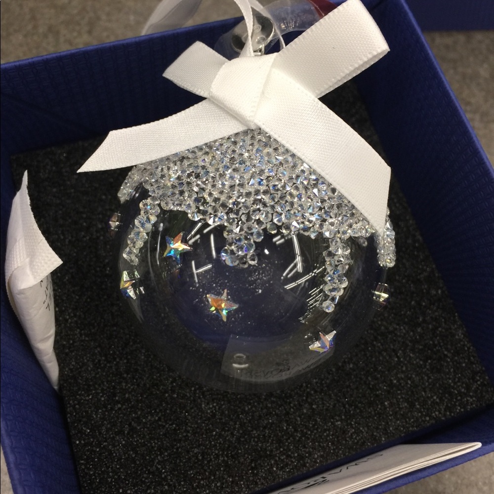 swarovski holiday ornament